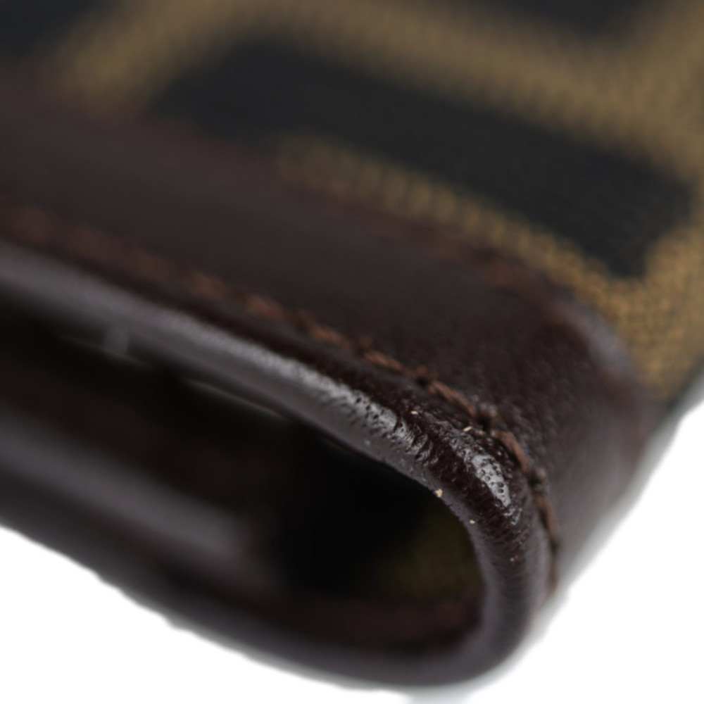 Fendi Key Case Brown Zucca Pattern - image 8